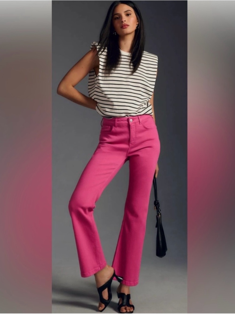 Pilcro by Anthropology Pink Jeans 💕